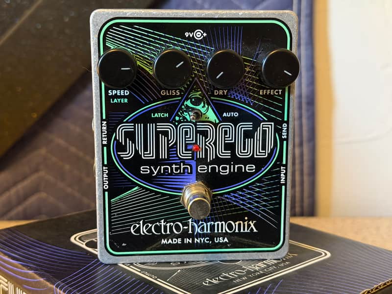 Electro-Harmonix Superego Synth Engine 2012 - Present - Black / Purple / Green image 1