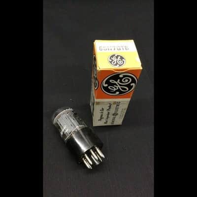 NOS NIB GE 6SN7GTB Side O Getter Vintage Audio VACUUM TUBE Tested D.9580 image 3