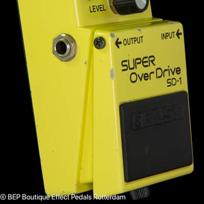 Boss SD-1 SUPER Overdrive 1985 s/n 561800 Japan as used by The Edge of U2 image 2