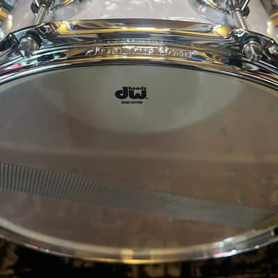 DW 8" X 14" Collector's Series SSC Maple Shell Snare Drum - Classic Marine w/ Chrome Hardware image 5