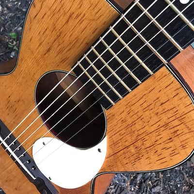 Kay Harmony H-162 3/4  Terz Size Parlor Guitar 1950's image 10