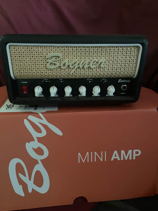 Bogner Ecstasy Mini 30-Watt Solid State Guitar Amp Head 2021 - Present - Black image 1