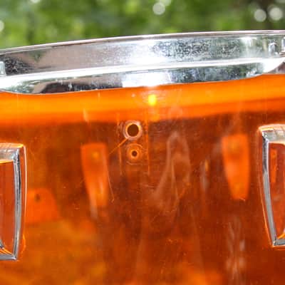 Ludwig Vistalite Toms 70's Amber image 25