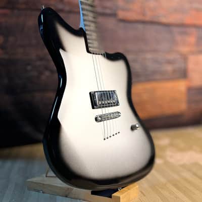 Tone Bakery Jazzbird M with Warmoth Roasted Maple Neck and Gotoh Hardware- Silverburst image 2