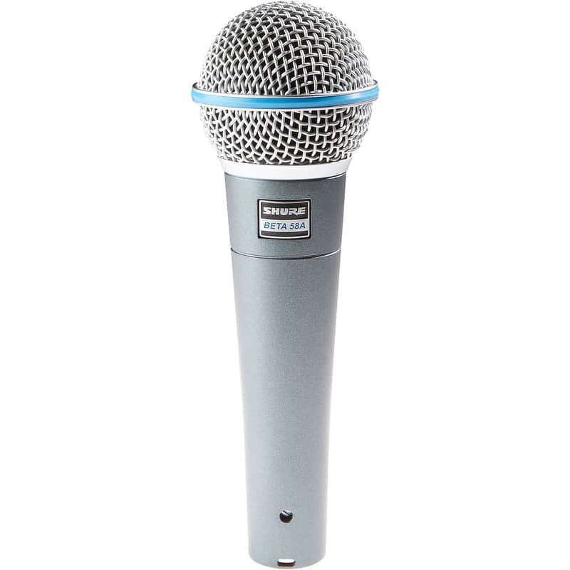 Shure BETA 58A Handheld Supercardioid Dynamic Microphone