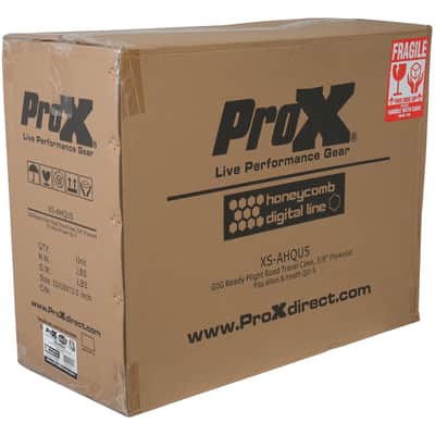 ProX XS-AHQU5 | Flight Case for Allen & Heath QU5 | ATA Road Case with Rear Doghouse image 13