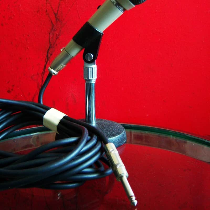 1970s Electro-Voice PL68SH cardioid Dynamic Microphone Gray