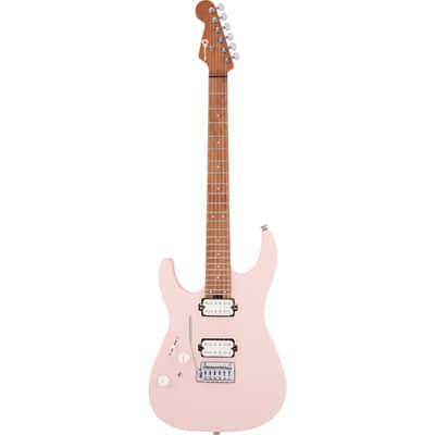 Charvel Pro-Mod DK24 HH 2PT CM Left-handed - Satin Shell Pink (B-Stock) image 1