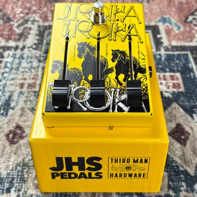 2025 JHS X Third Man Hardware TROIKA Limited Edition 1/300 YELLOW Delay Guitar/Microphone Effect Pedal! image 2