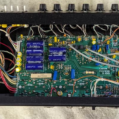 Time Capsule! 1985 Carvin X100 Tube 100 Watt 12" Guitar Combo Amplifier - Looks Spectacular - Sounds Amazing! image 11