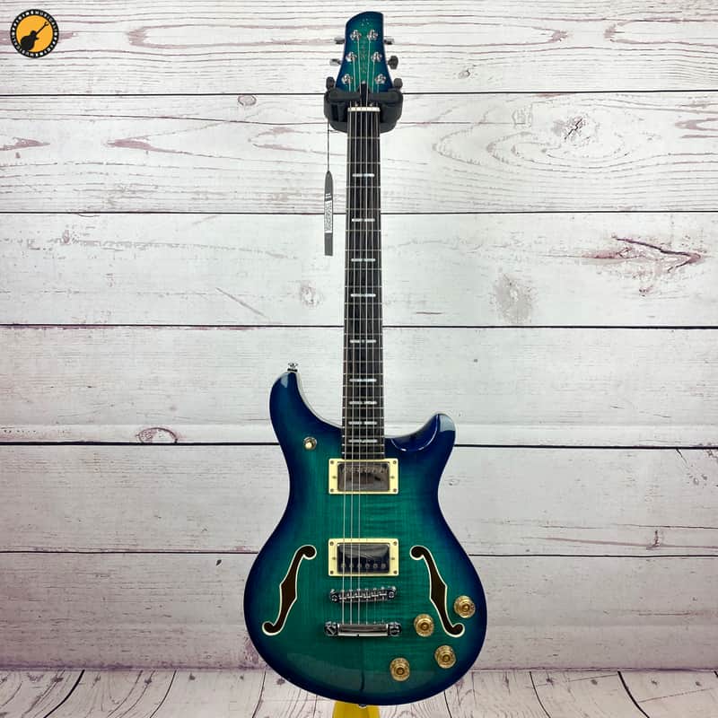 Sire Larry Carlton Q7 Hollow - Transparent Blueburst image 1