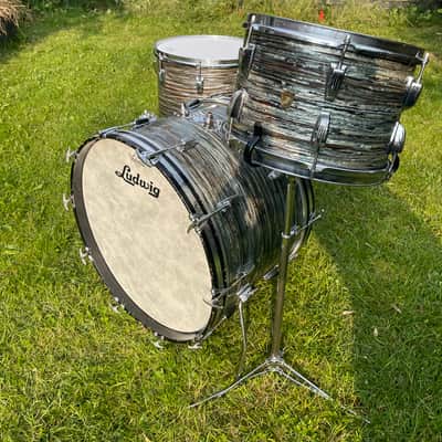 Ludwig Superclassic 1960s - Blue Oyster Pearl image 12