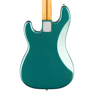 Fender American Professional Classic Mustang Bass Faded Sherwood Green Metallic image 7