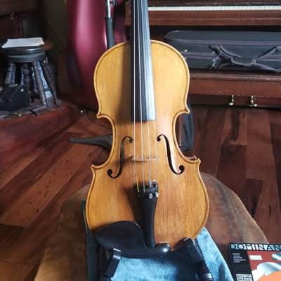 Revived Neuner & Hornsteiner 4/4 Violin Mittenwald Antique Vintage Fiddle w/ Original Case & Two Bows image 2