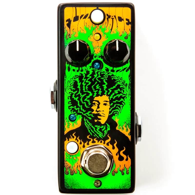 Dunlop JHMS1 Authentic Hendrix '68 Shrine Series Fuzz Face- Black / Green / Orange image 1