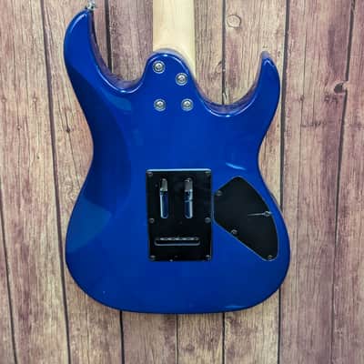 Ibanez GRX70QALTBB Left-Handed Electric Guitar – Transparent Blue Burst image 5
