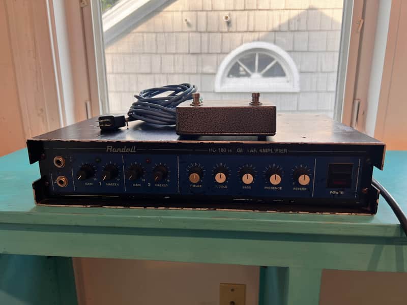 Randall RG 100 HT RG100HT RG100ES Rack Mount Amp Head image 1