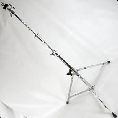 Slingerland Buddy Rich#66 Straight Cymbal Stand Crash/Ride Chrome Black/Silver60 image 1