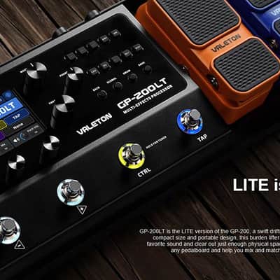 Valeton GP-200LT Multi-Effects Processor  - Black image 8