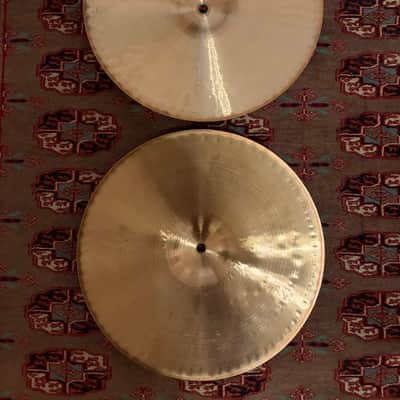 Paiste 14" 2002 Heavy Hi-Hat Cymbals (Pair) 1980 - Present - Traditional image 2