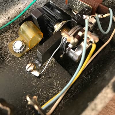 Vintage 1967 Cry Baby Top Logo Wah By Thomas Organ Company - Pre-VOX JEN Cry Baby Wah - VERY RARE image 12