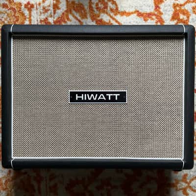 Hiwatt HG212 - Black 8 Ohm 200W Upgraded Jensen Blackbird 100 Speakers image 1