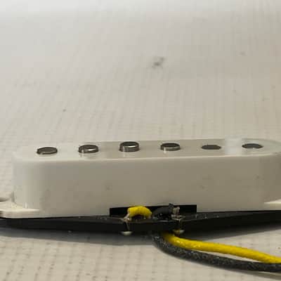 2000's Made in U.K. IronGear VTG 6TS Stratocaster White Single Coil Middle Guitar Pickup image 3