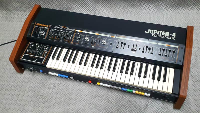 Roland Jupiter-4 ✅MIDI upgrade optional ✅ORIGINAL STATE - Legendary early Compunicator Synth ✅ Raw & Screaming 70s Analog Power ✅ Fully Checked & Cleaned ✅ Iconic Thick Chorus Engine ✅ Worldwide Shipping - Roland Jupiter 4 image 1