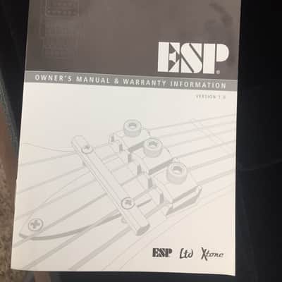 ESP/ LTD B-2005 30th Anniversary Bass 2005 Matt Black image 5