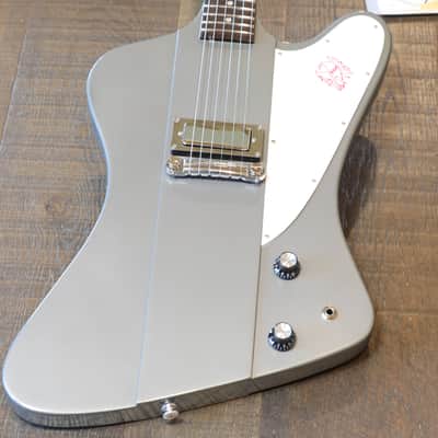 MINTY! 2019 Gibson Limited Edition Firebird I Electric Guitar Silver Mist + Case image 2