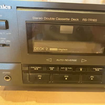 Technics RS-TR165 Dual Cassette Deck Auto Reverse, Hi Speed Recording, Dolby B/C, Nice, JAPAN image 3