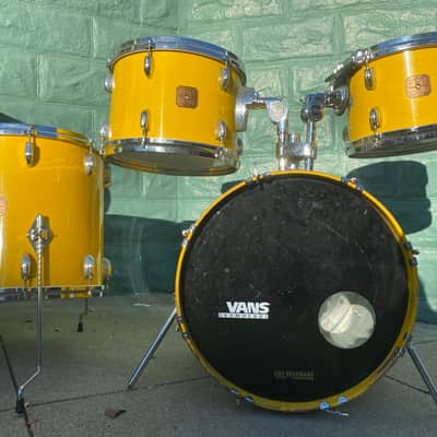 RARE! Gretsch Tony Williams Lifetime Yellow Drum Set in TWYL Yellow Lacquer image 4