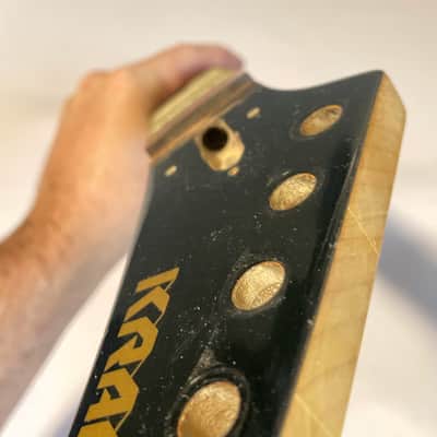 1986 Kramer USA Pacer American R2 Pointy Guitar Neck 22 Fret Floyd Ready Small Logo image 7