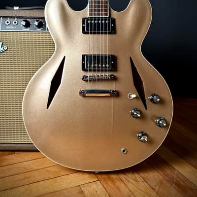 2015 Gibson Dave Grohl DG 335 Trini Lopez Gold Metallic image 2