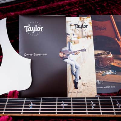 2023 Taylor Custom Grand Auditorium Acoustic Electric Guitar Trans Purple w/ Lutz Spruce + Quilted Maple image 19