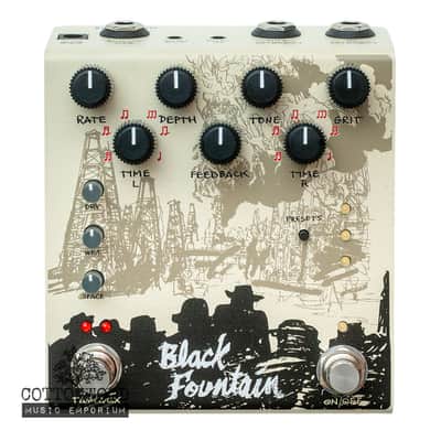 Old Blood Noise Endeavors Black Fountain Stereo - Cream image 1