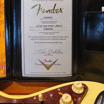 Immagine Fender Custom Shop Stratocaster Ltd 67 Hss 2023 - 8