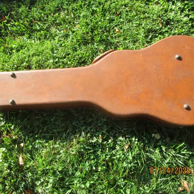 Gibson ES-140 & LG-2 3/4 Lipton Guitar Case, 1950's, Rare image 11