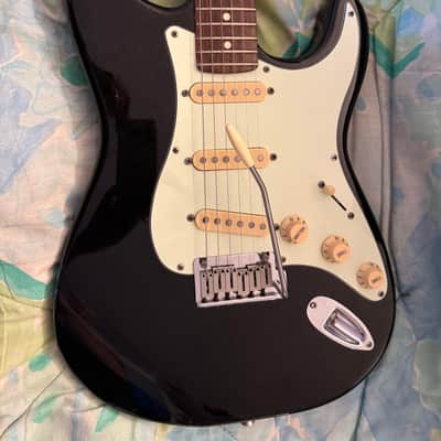 rare 2008 FENDER American Standard Strat Charcoal Frost Metallic image 6