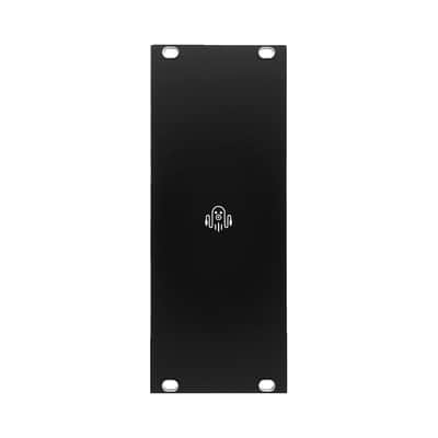 Octomo Eurorack Blank Panel 10hp 2023 Black image 1