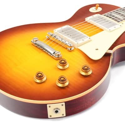 Gibson Custom 1959 Les Paul Standard Reissue Ice Tea Burst VOS image 11