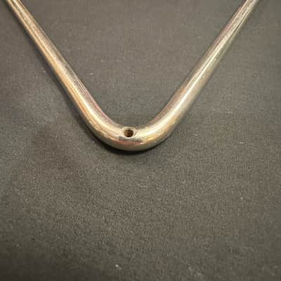 Unbranded 6" Triangle, Chrome Plated Steel, 1/4" diameter Rod - EXCELLENT image 5