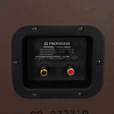 Pioneer HPM-900 Speakers – Restored 4-Way Vintage Monitors – 1-Year Warranty image 14