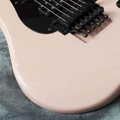 1987 Kramer F-3000 Focus Series Made in Japan Vintage Rare Electric Guitar - Pink Finish + Hard Case image 5