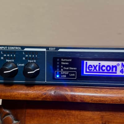 Lexicon MX400 Dual Stereo / Surround Reverb Effects Processor 2010s - Blue [GREAT-EXCELLENT CONDITION] image 1
