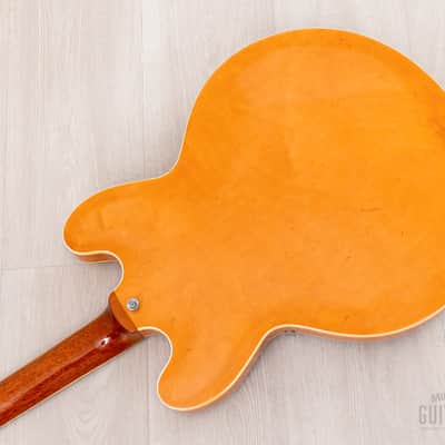 1995 Epiphone Casino Hollowbody Guitar Natural Revolution, Peerless image 14