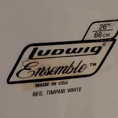 New! Ludwig 26" Ensemble TYMPANI HEAD New Old Stock VINTAGE *NEVER BEEN USED! image 2