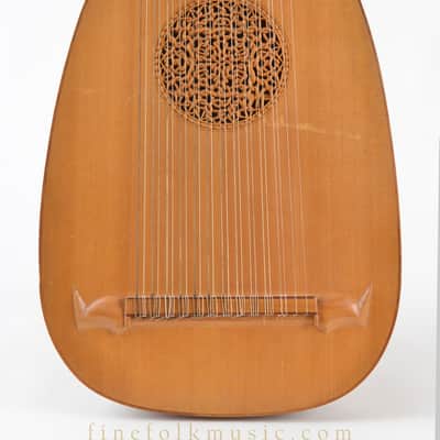 1969 13-COURSE RAYMOND PASSAURO ZUCCARO BAROQUE LUTE image 2