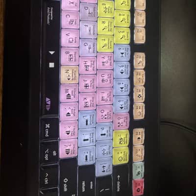 LogicKeyboard TITAN Wireless Backlit Keyboard for Avid Pro Tools - Mac LogicKeyboard TITAN Wireless Backlit Keyboard for Avid Pro Tools - Mac 2025 - Black image 4