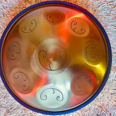 Quint Art Drum D Major Gold (Tongue Drum / Steel Drum / Handpan) image 1